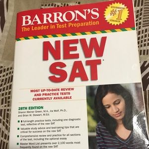 BARRONS NEW SAT BOOK
